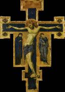 unknow artist Crucifix around 1250 oil painting on canvas